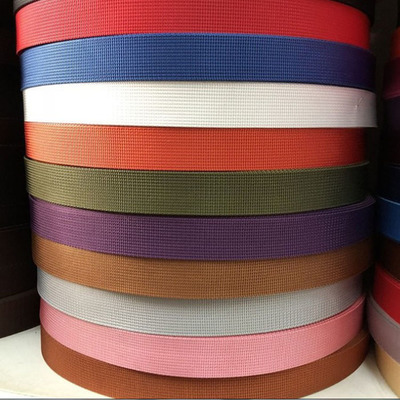 Polyester Webbing Backpack Webbing Strap 1 Inch Nylon Webbing